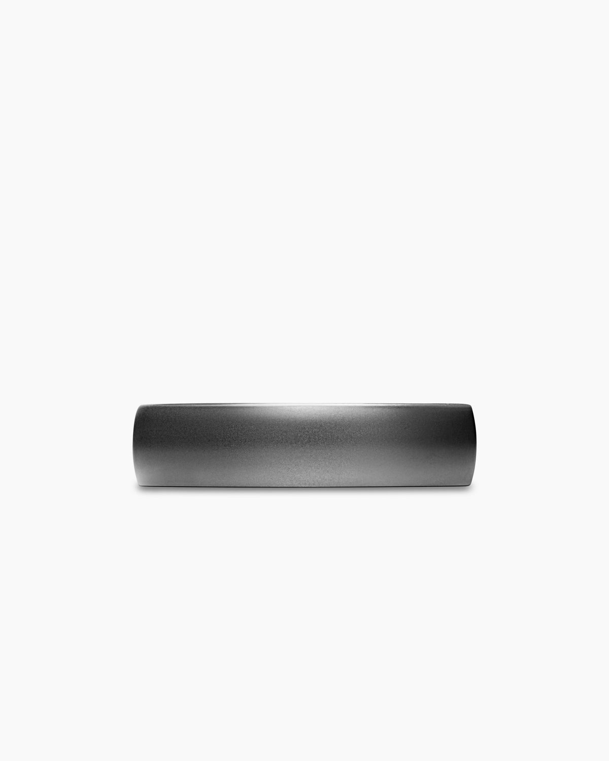 David Yurman Mens Streamline Band Ring in Anthracite Titanium, 6.2mm David Yurman Men’s|Wedding