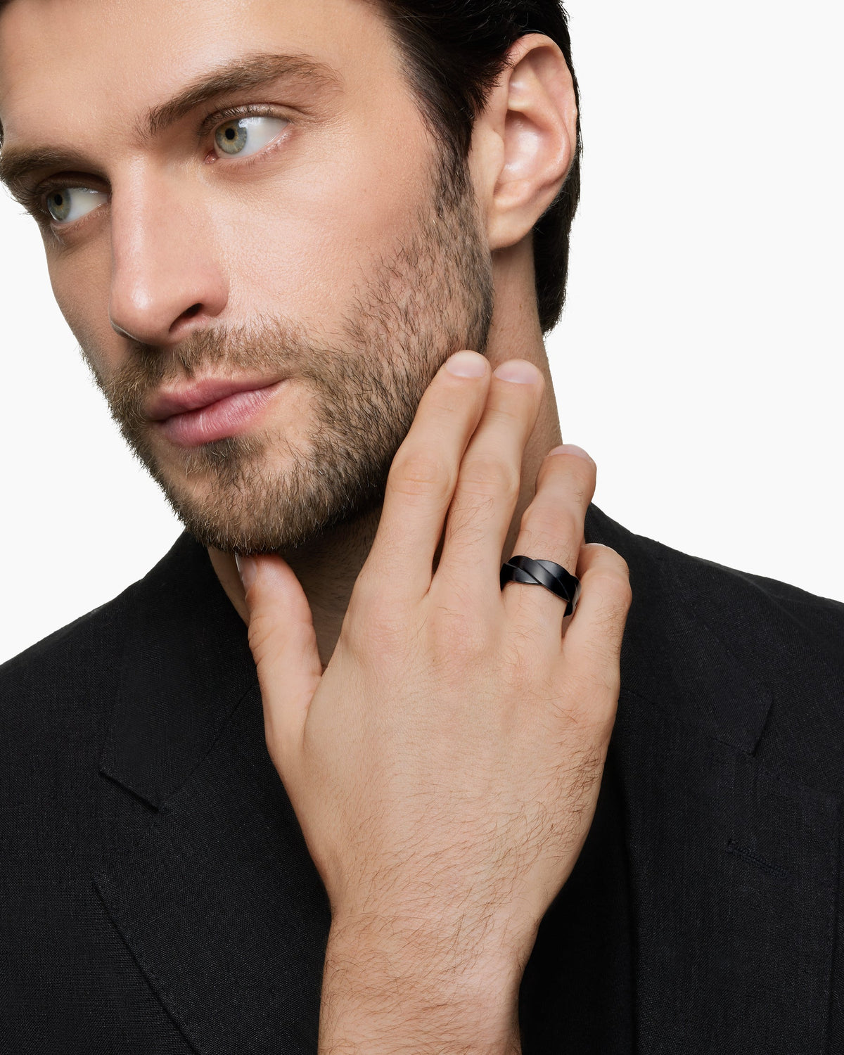 David Yurman DY Helios™ Band Ring David Yurman Men’s|Wedding
