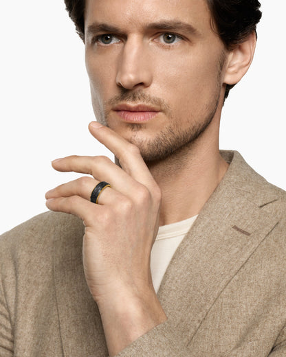 David Yurman Streamline Band Ring David Yurman Men’s