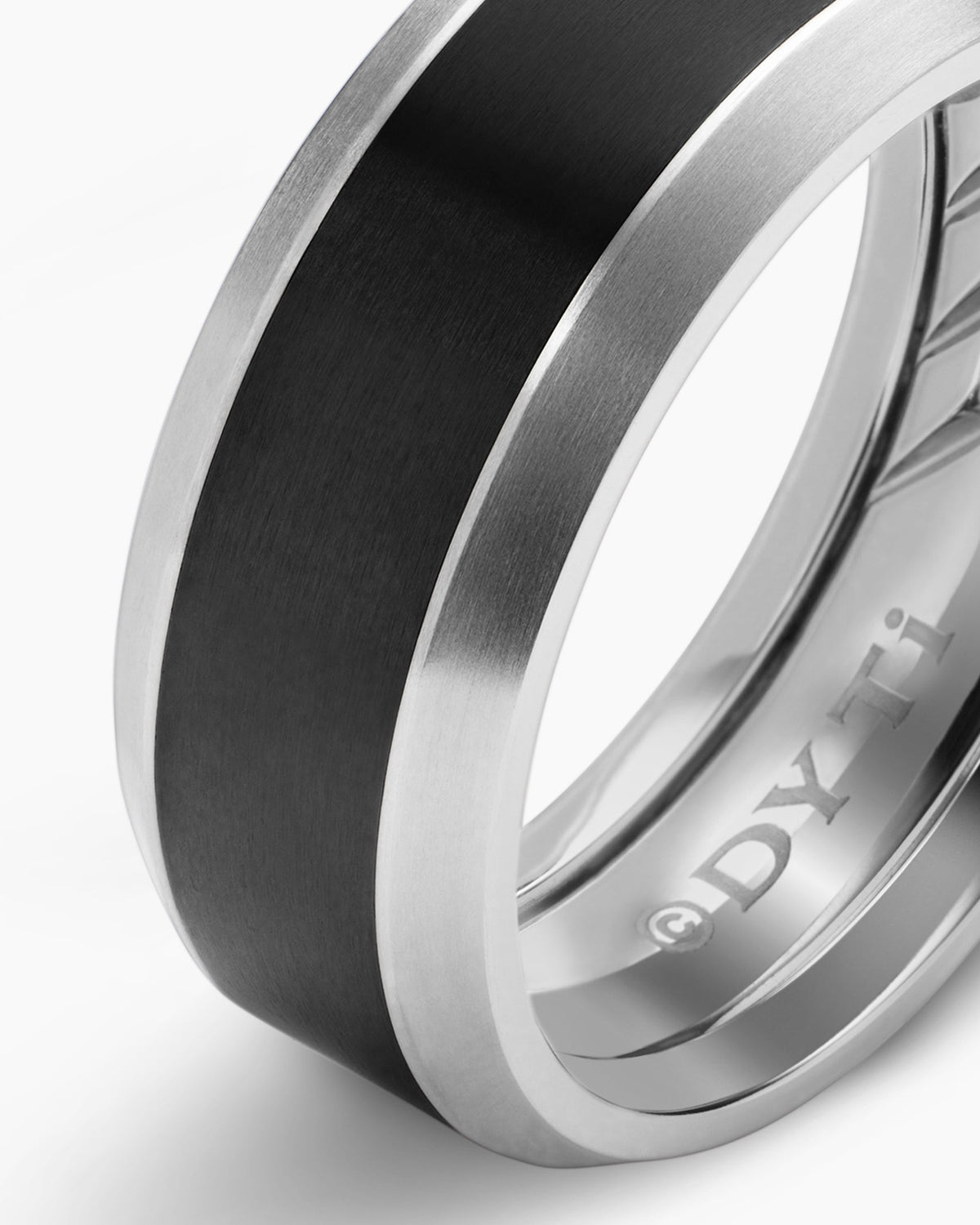 David Yurman Beveled Band Ring David Yurman Men’s|Wedding