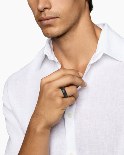 David Yurman Chevron Band Ring David Yurman Men’s