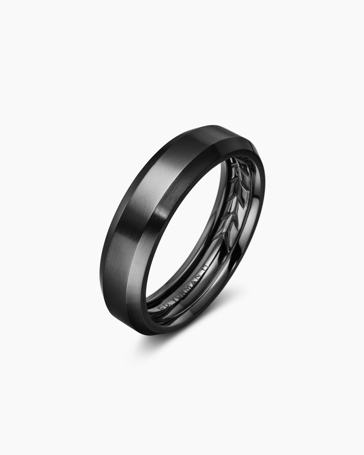 David Yurman Beveled Band Ring David Yurman Men’s|Wedding
