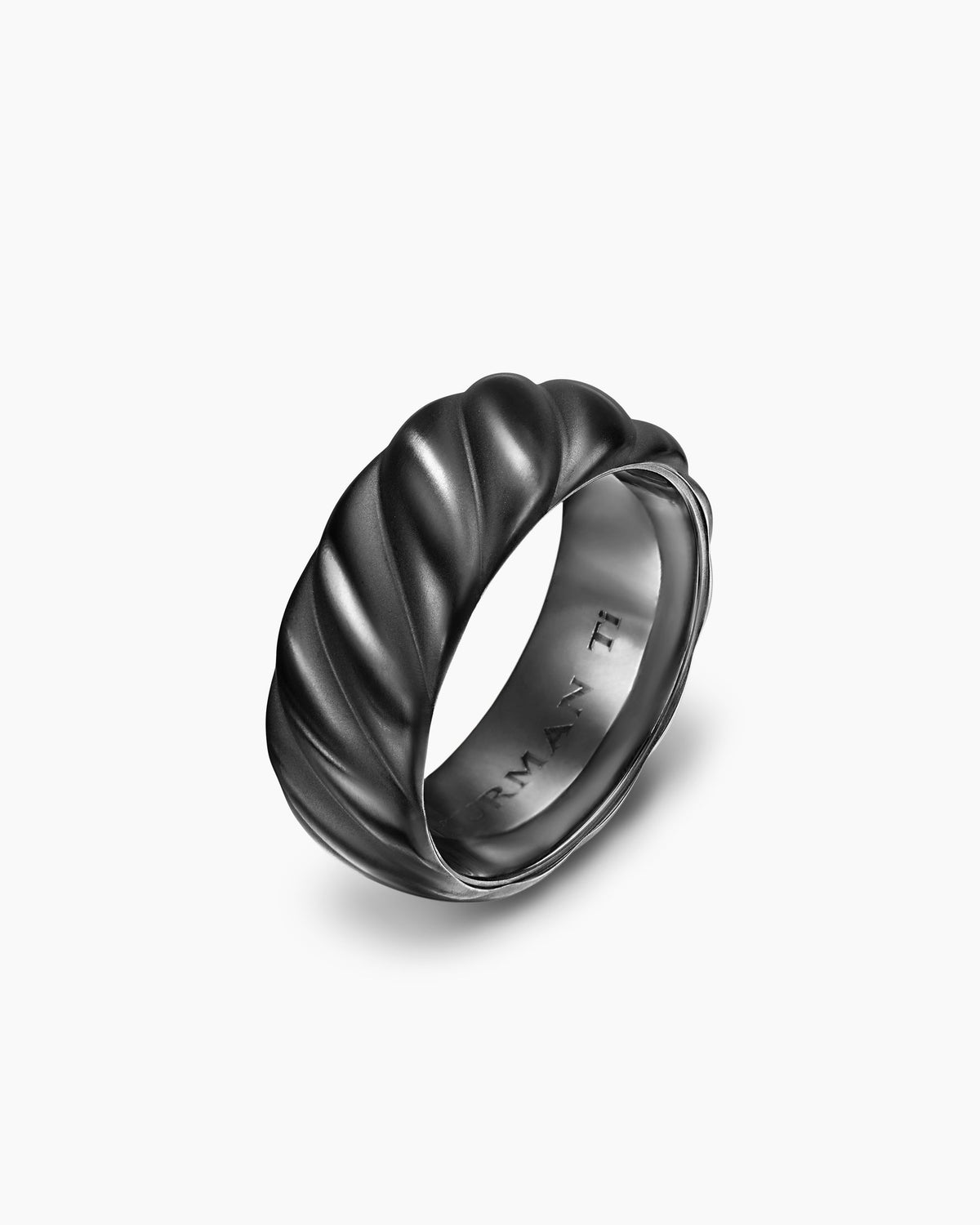 David Yurman Sculpted Cable Band Ring David Yurman Men’s