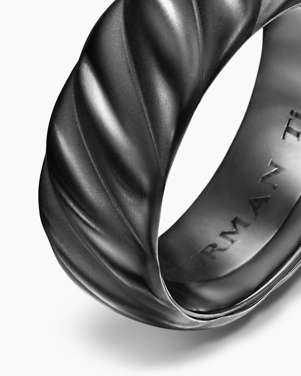 David Yurman Sculpted Cable Band Ring David Yurman Men’s