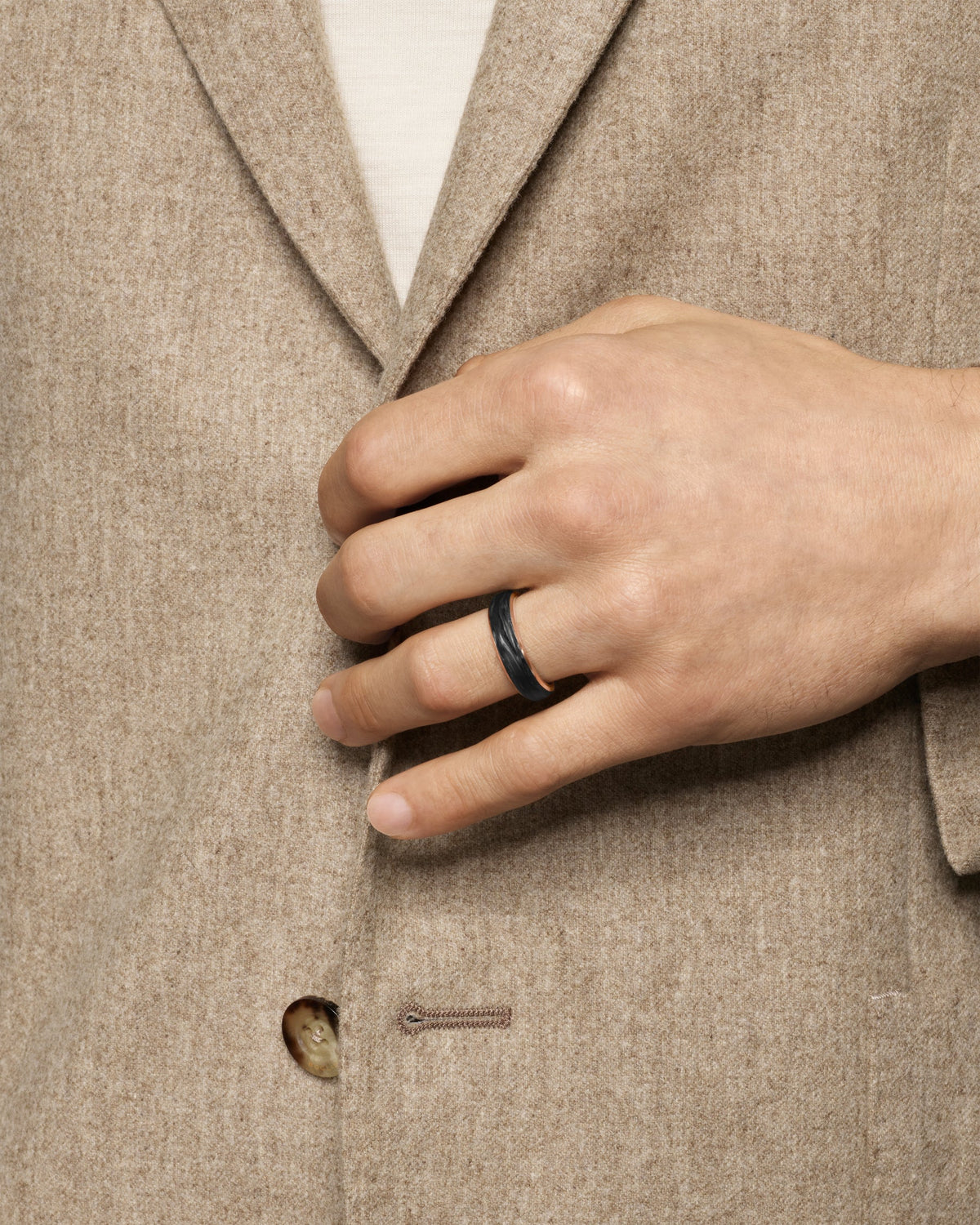 David Yurman Streamline Band Ring David Yurman Men’s