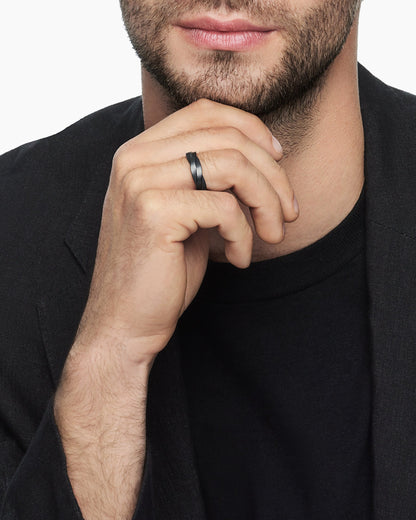 David Yurman DY Helios™ Band Ring David Yurman Men’s