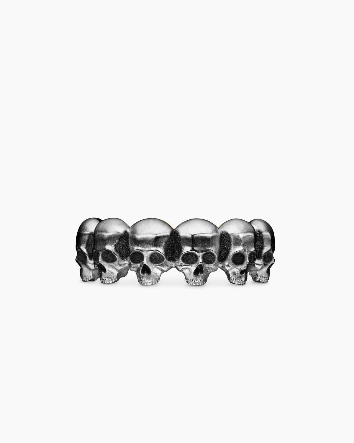 David Yurman Memento Mori Skull Band Ring David Yurman Men’s
