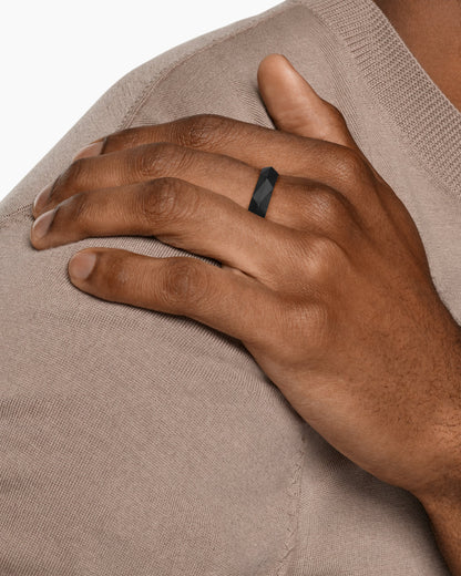 David Yurman Faceted Band Ring David Yurman Men’s