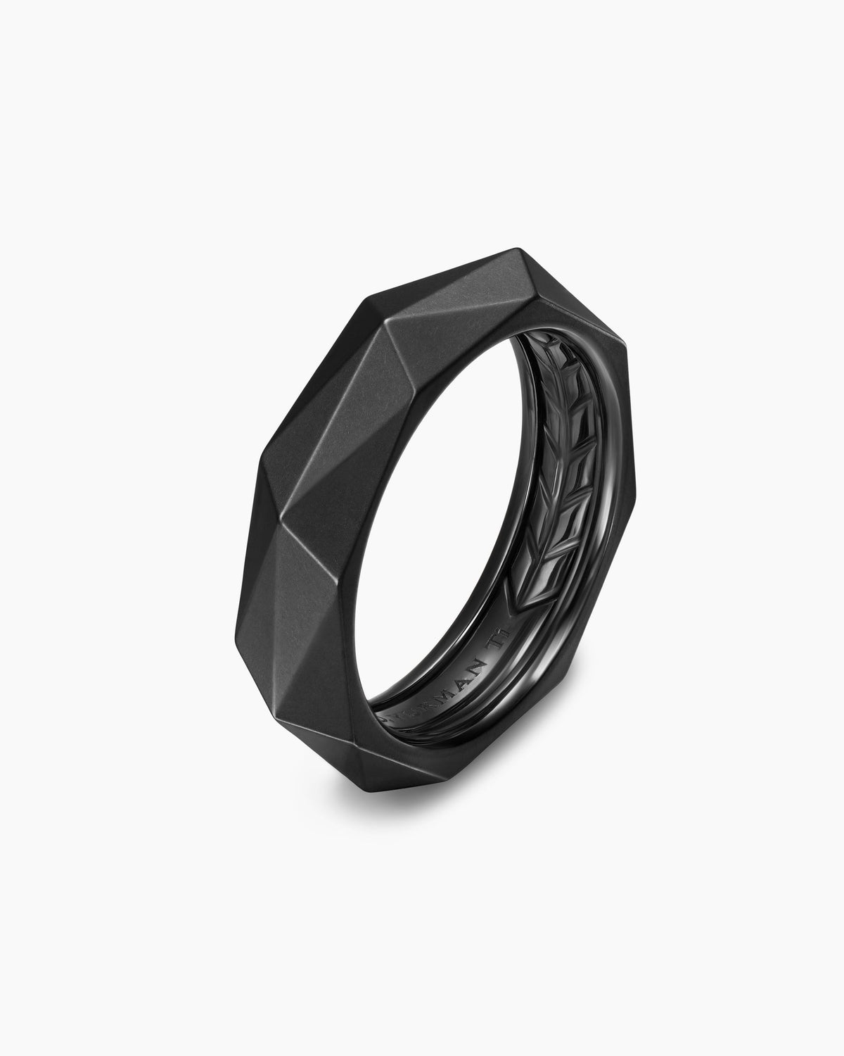 David Yurman Faceted Band Ring David Yurman Men’s