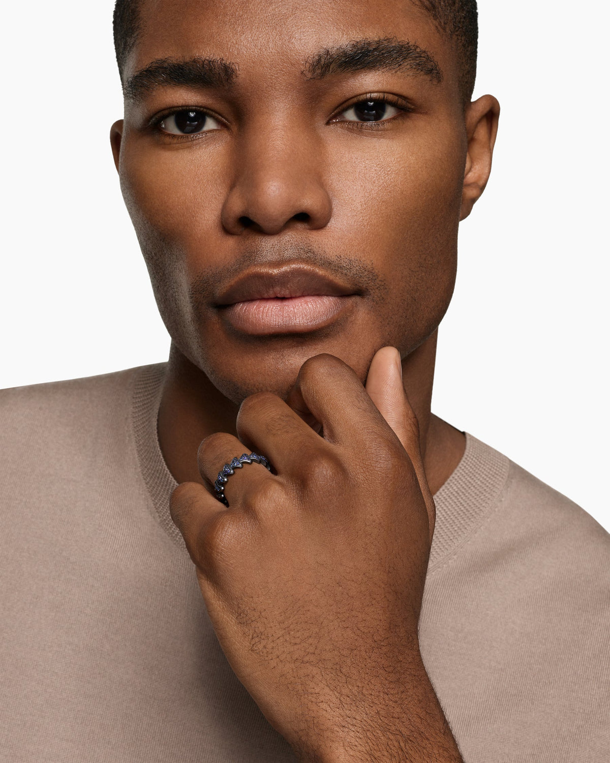 David Yurman Armory Band Ring David Yurman Men’s