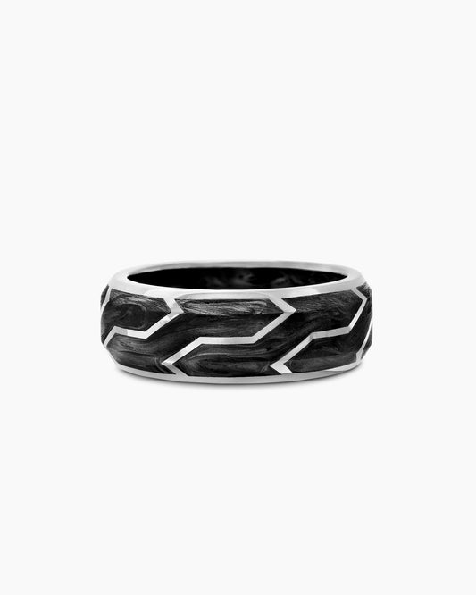 David Yurman Forged Carbon Band Ring David Yurman Men’s|Wedding