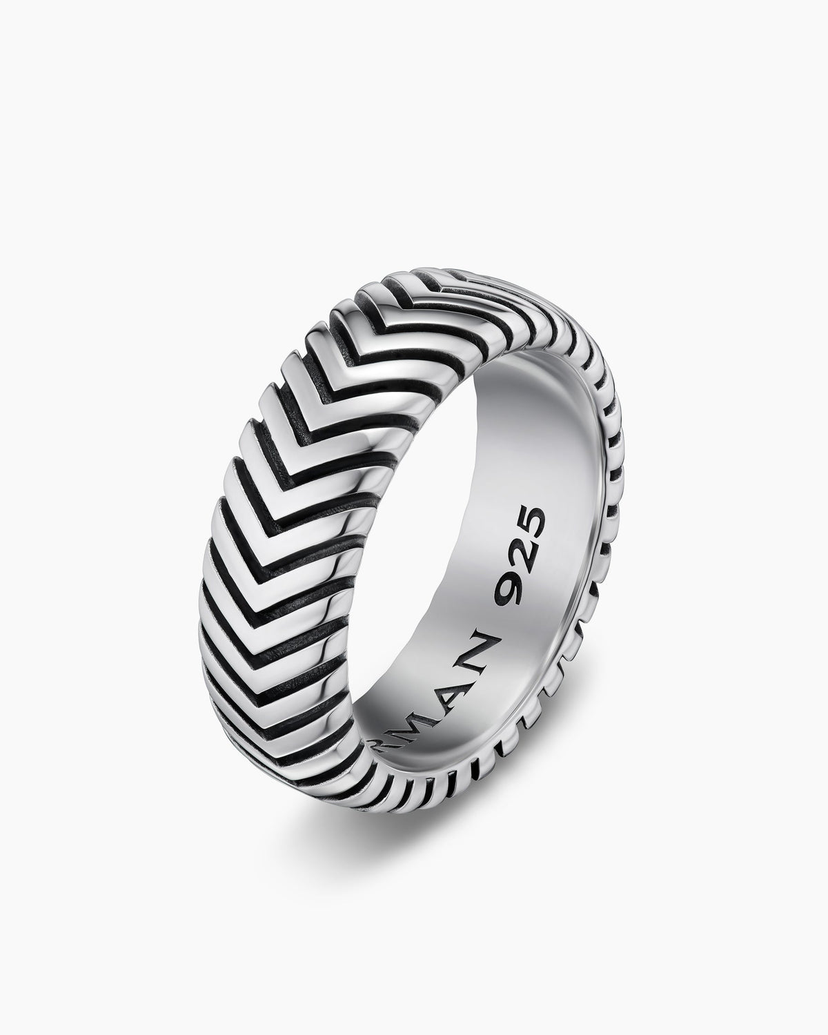 David Yurman Chevron Band Ring David Yurman Men’s