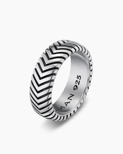 David Yurman Chevron Band Ring David Yurman Men’s