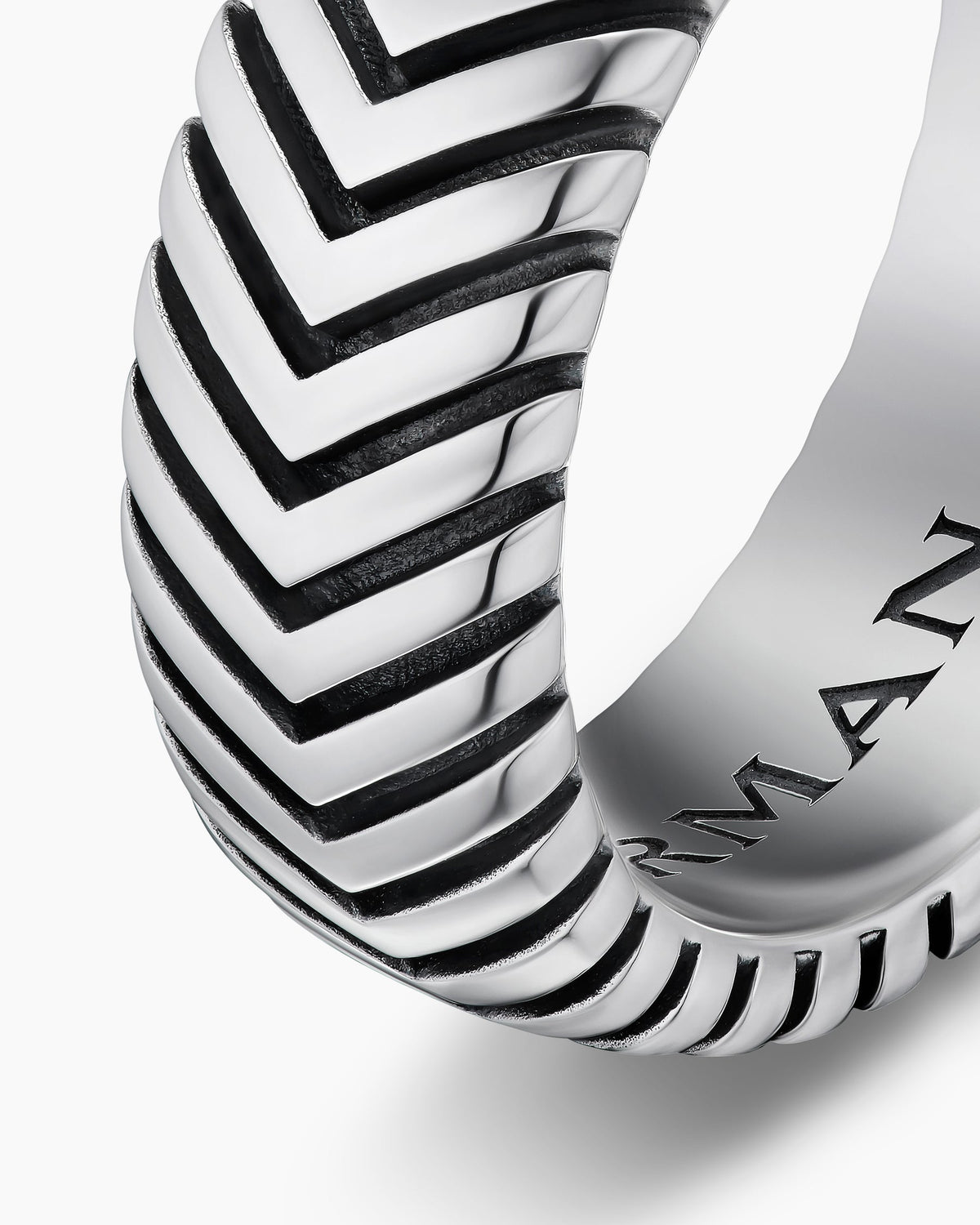 David Yurman Chevron Band Ring David Yurman Men’s