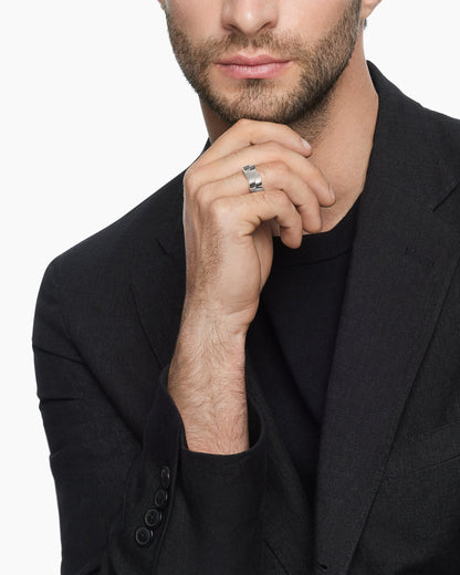 David Yurman DY Helios™ Band Ring David Yurman Men’s|Wedding