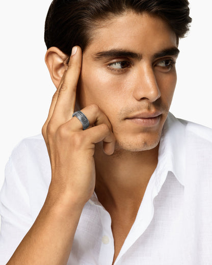 David Yurman Chevron Band Ring David Yurman Men’s