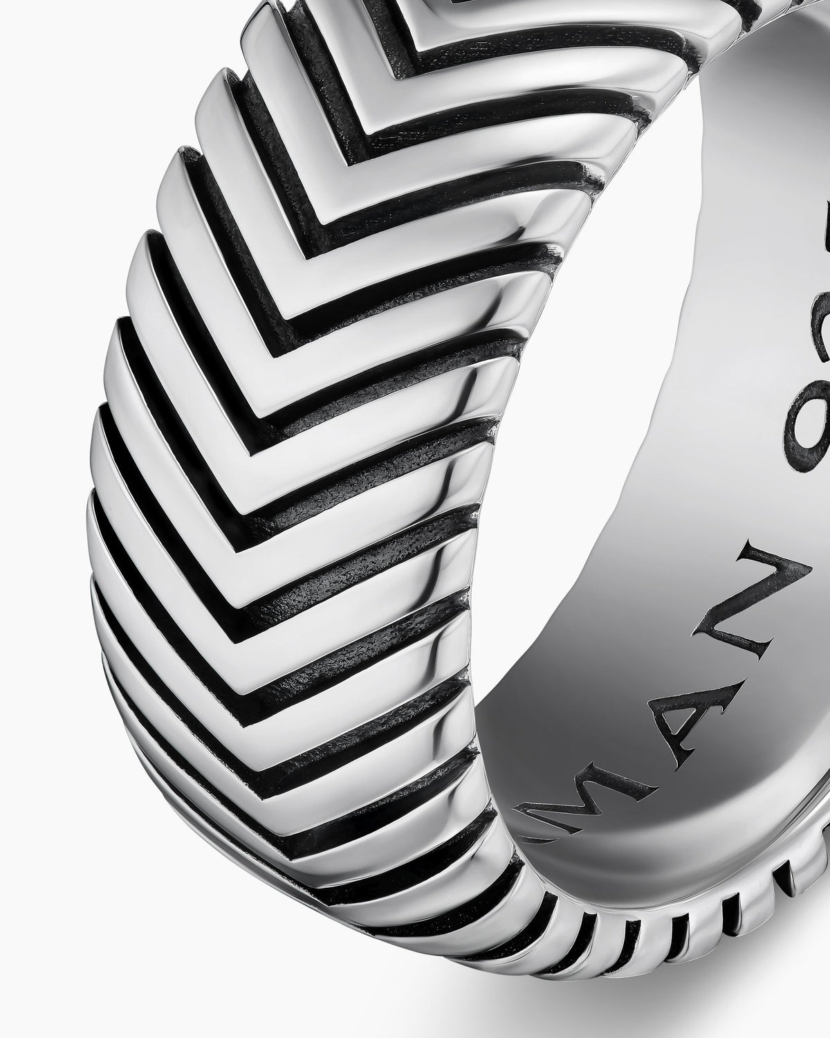 David Yurman Chevron Band Ring David Yurman Men’s