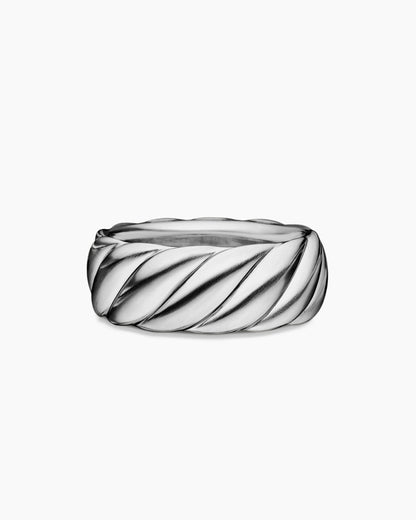 David Yurman Sculpted Cable Contour Band Ring David Yurman Men’s