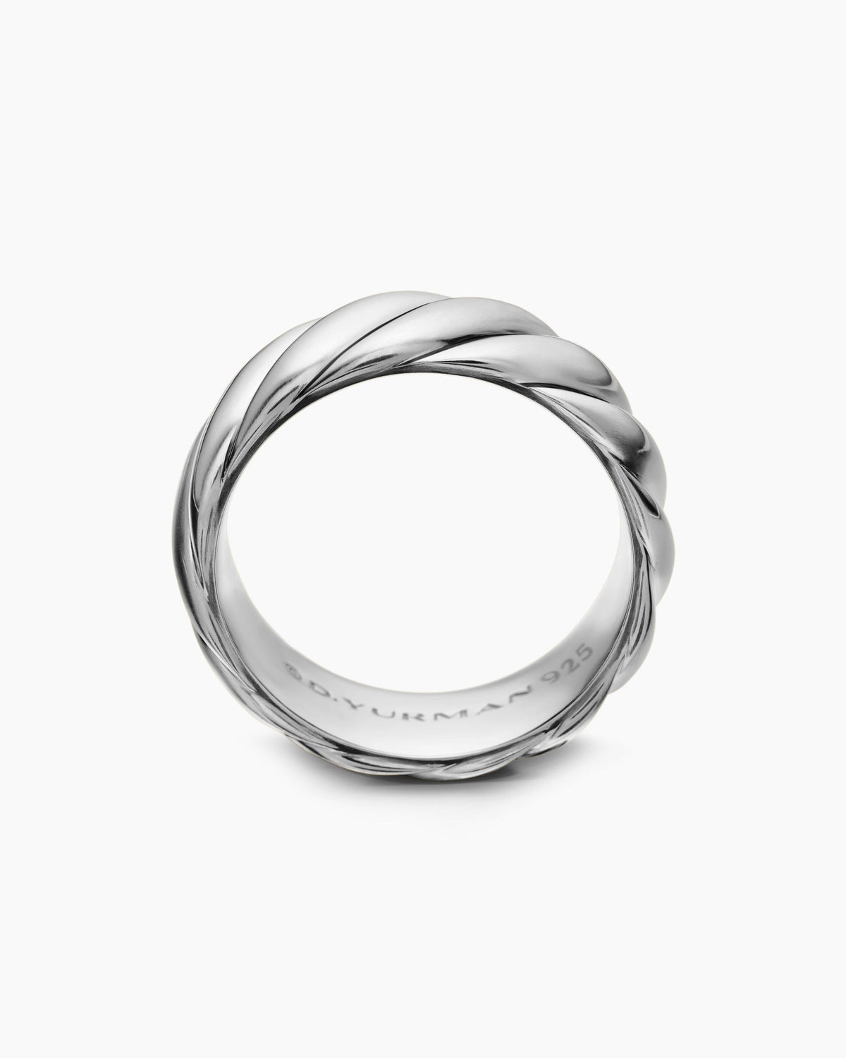 David Yurman Sculpted Cable Contour Band Ring David Yurman Men’s