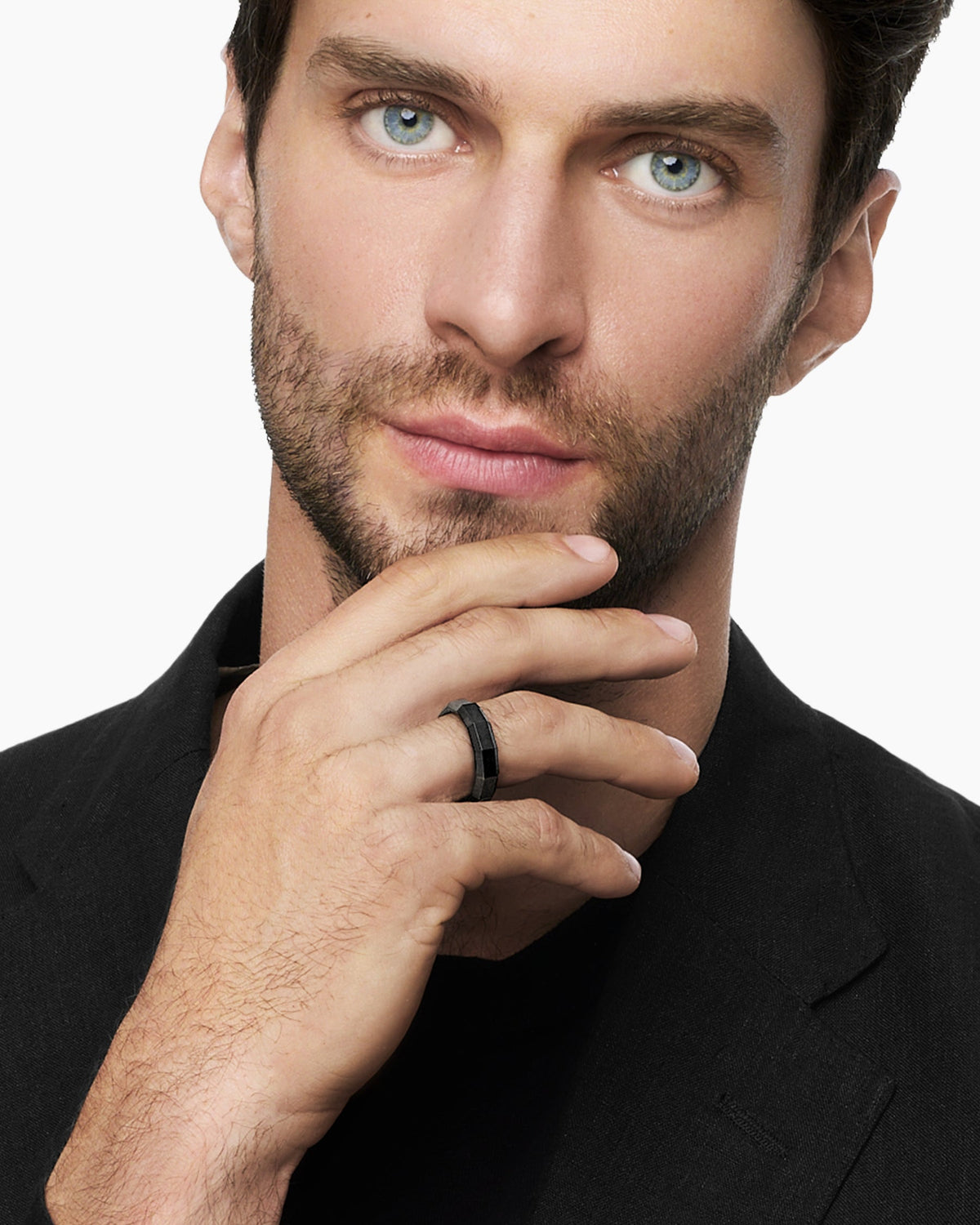 David Yurman Faceted Band Ring David Yurman Men’s|Wedding
