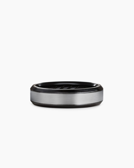 David Yurman Beveled Band Ring David Yurman Men’s|Wedding