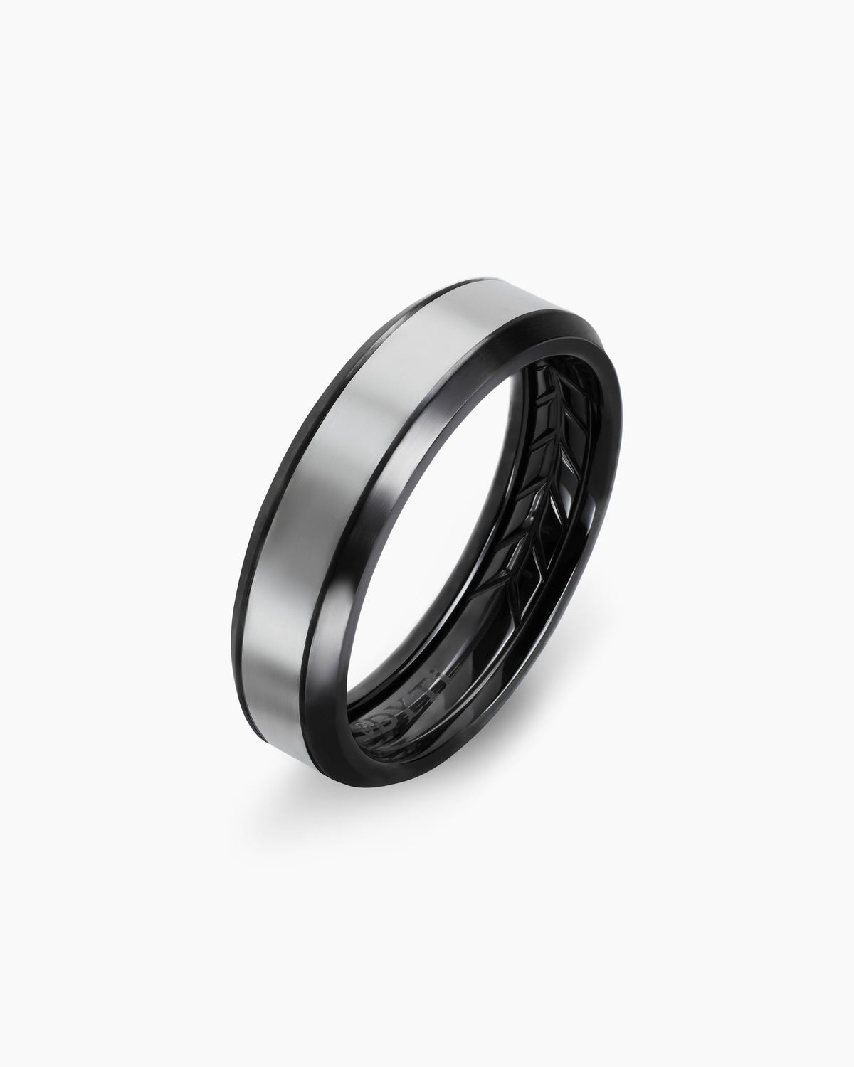 David Yurman Beveled Band Ring David Yurman Men’s|Wedding