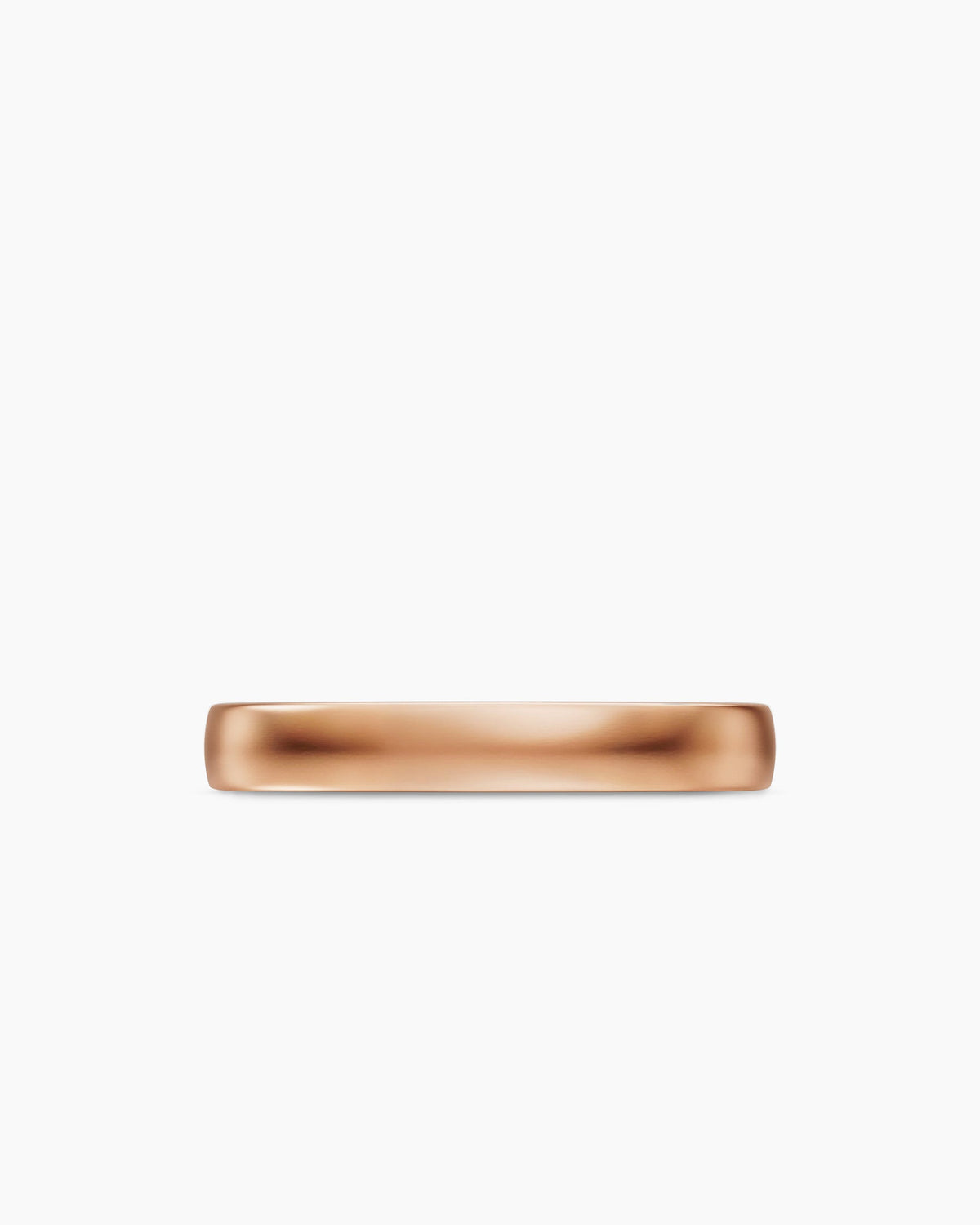 David Yurman Mens Streamline® Band Ring in 18K Rose Gold, 4mm David Yurman Men’s|Wedding