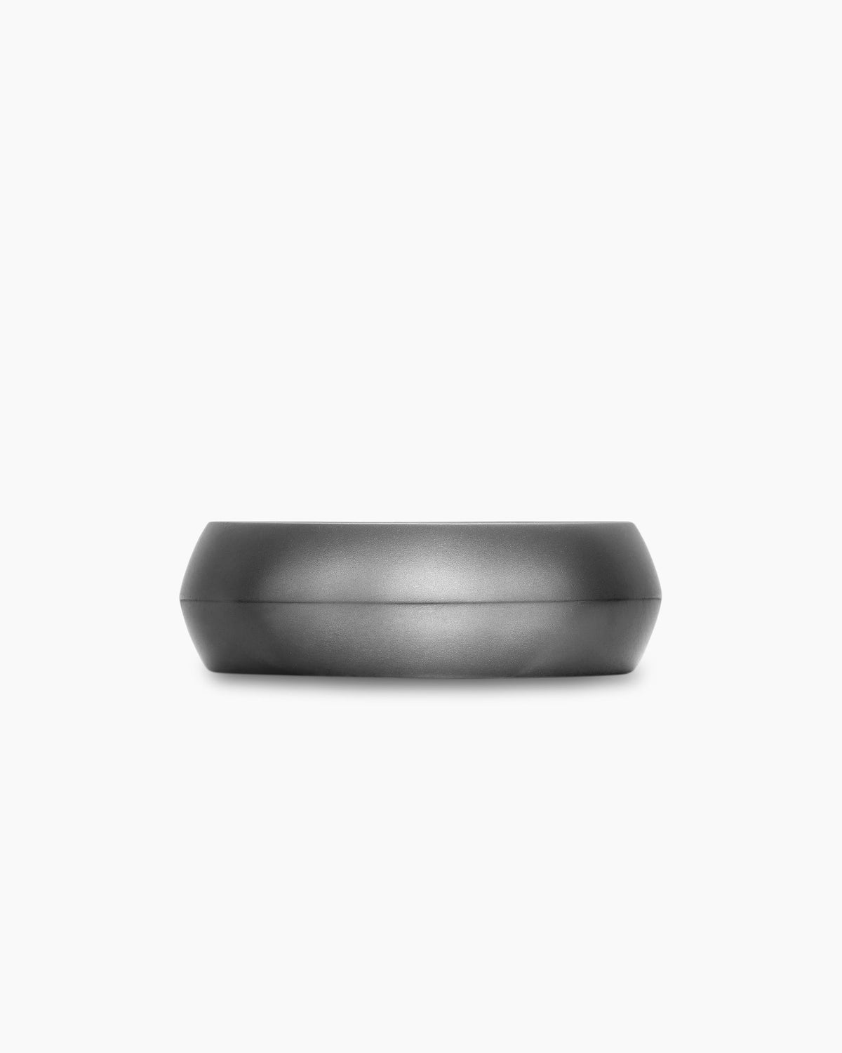 David Yurman Mens Knife Edge Band Ring in Anthracite Titanium, 8mm David Yurman Men’s|Wedding