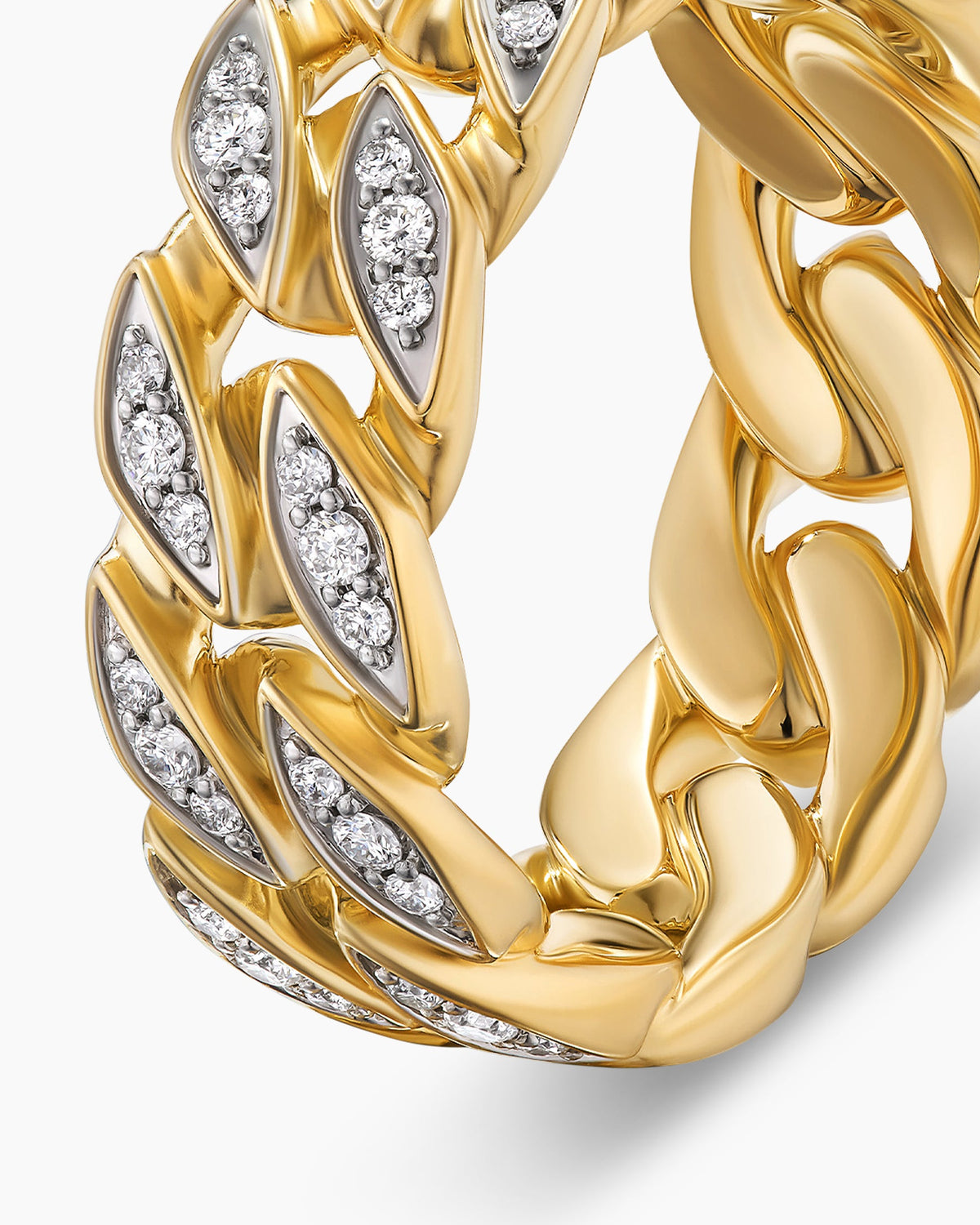 David Yurman Curb Chain Band Ring David Yurman Men’s