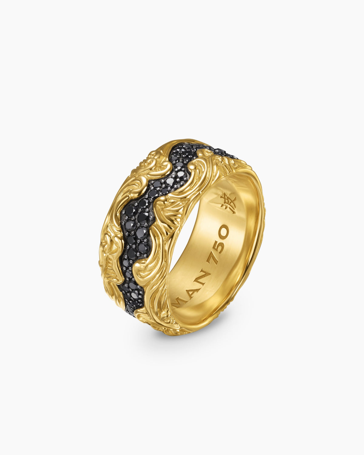 David Yurman Waves Band Ring David Yurman Men’s|Wedding