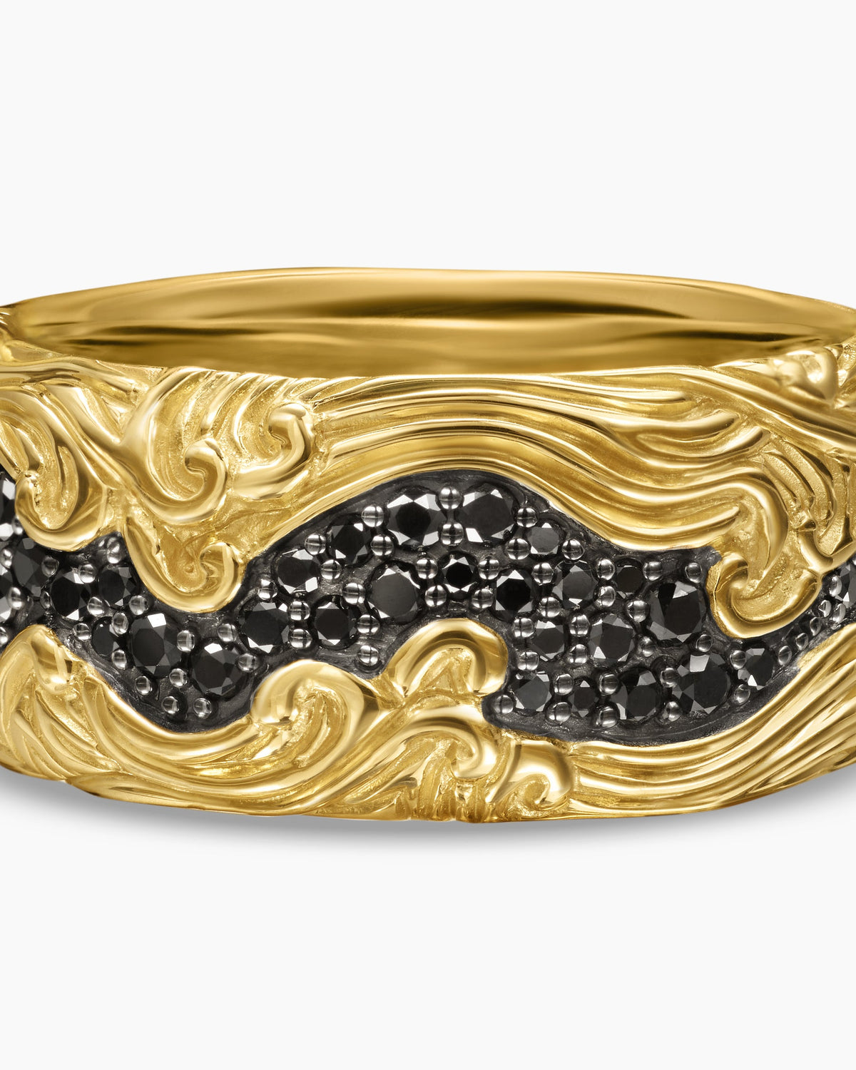 David Yurman Waves Band Ring David Yurman Men’s|Wedding