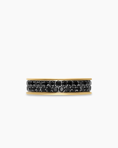 David Yurman Mens Streamline Band Ring in 18K Yellow Gold, 6.2mm David Yurman Men’s|Wedding