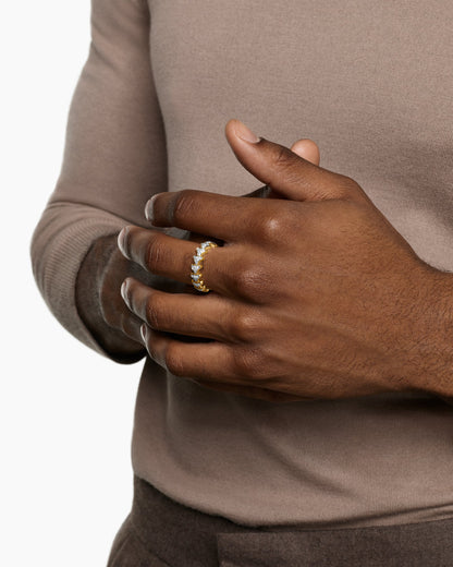 David Yurman Armory Band Ring David Yurman Men’s