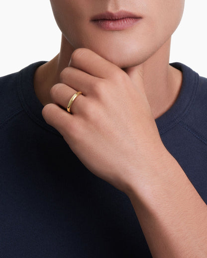 David Yurman DY Classic Band Ring David Yurman Men’s|Wedding