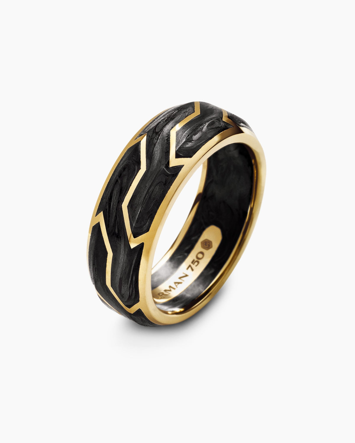 David Yurman Forged Carbon Band Ring David Yurman Men’s|Wedding