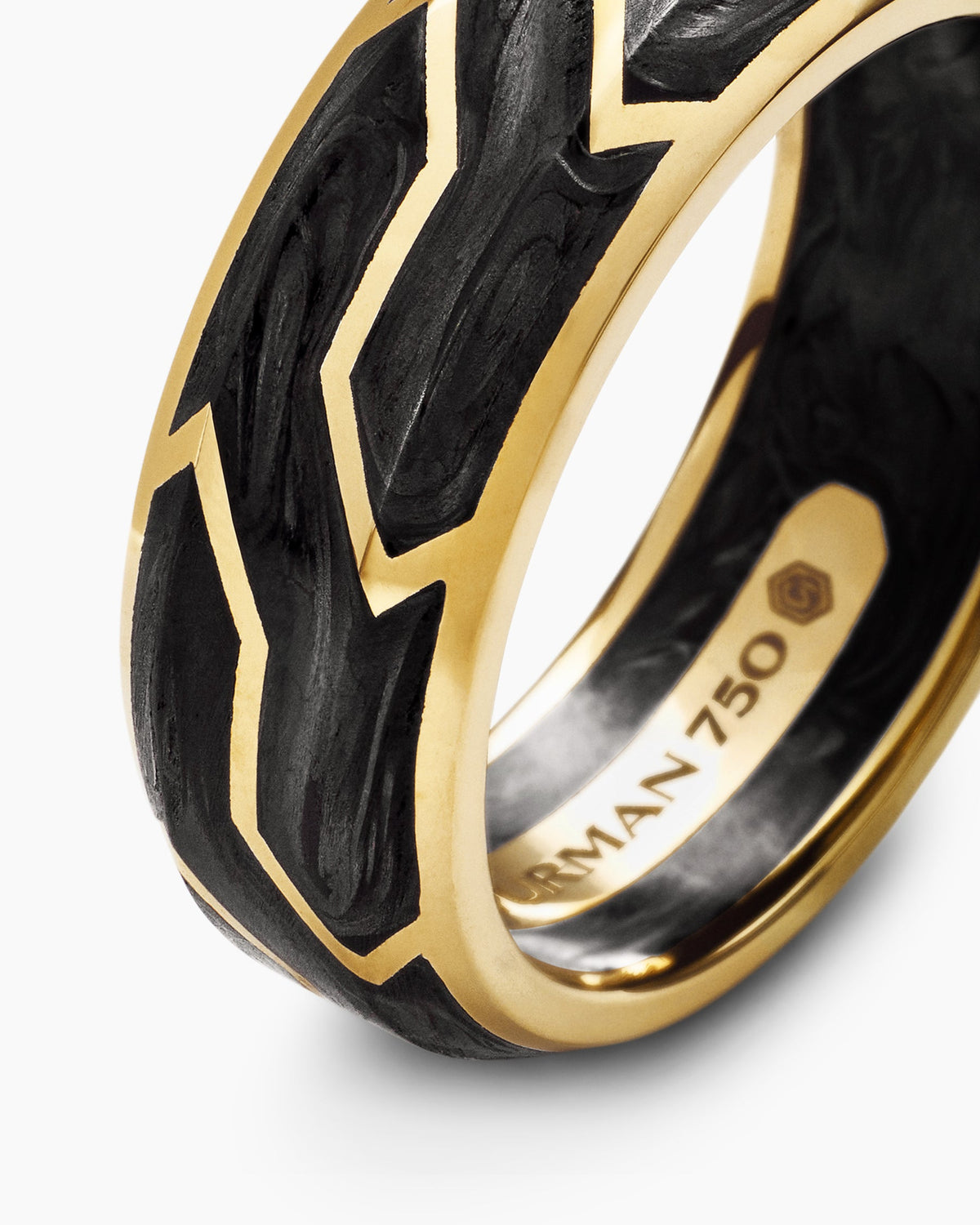 David Yurman Forged Carbon Band Ring David Yurman Men’s|Wedding