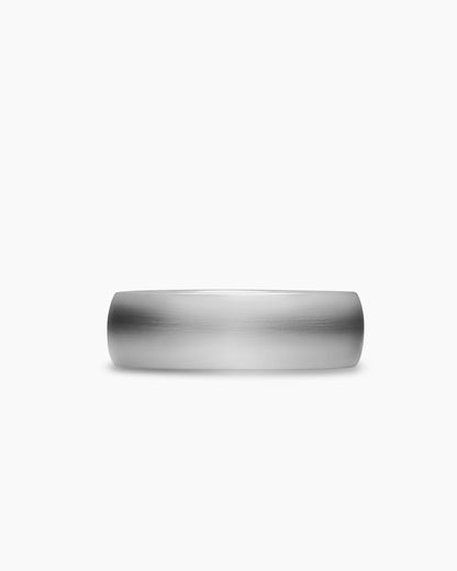 David Yurman Mens Streamline Band Ring in Platinum, 7.6mm David Yurman Men’s|Wedding
