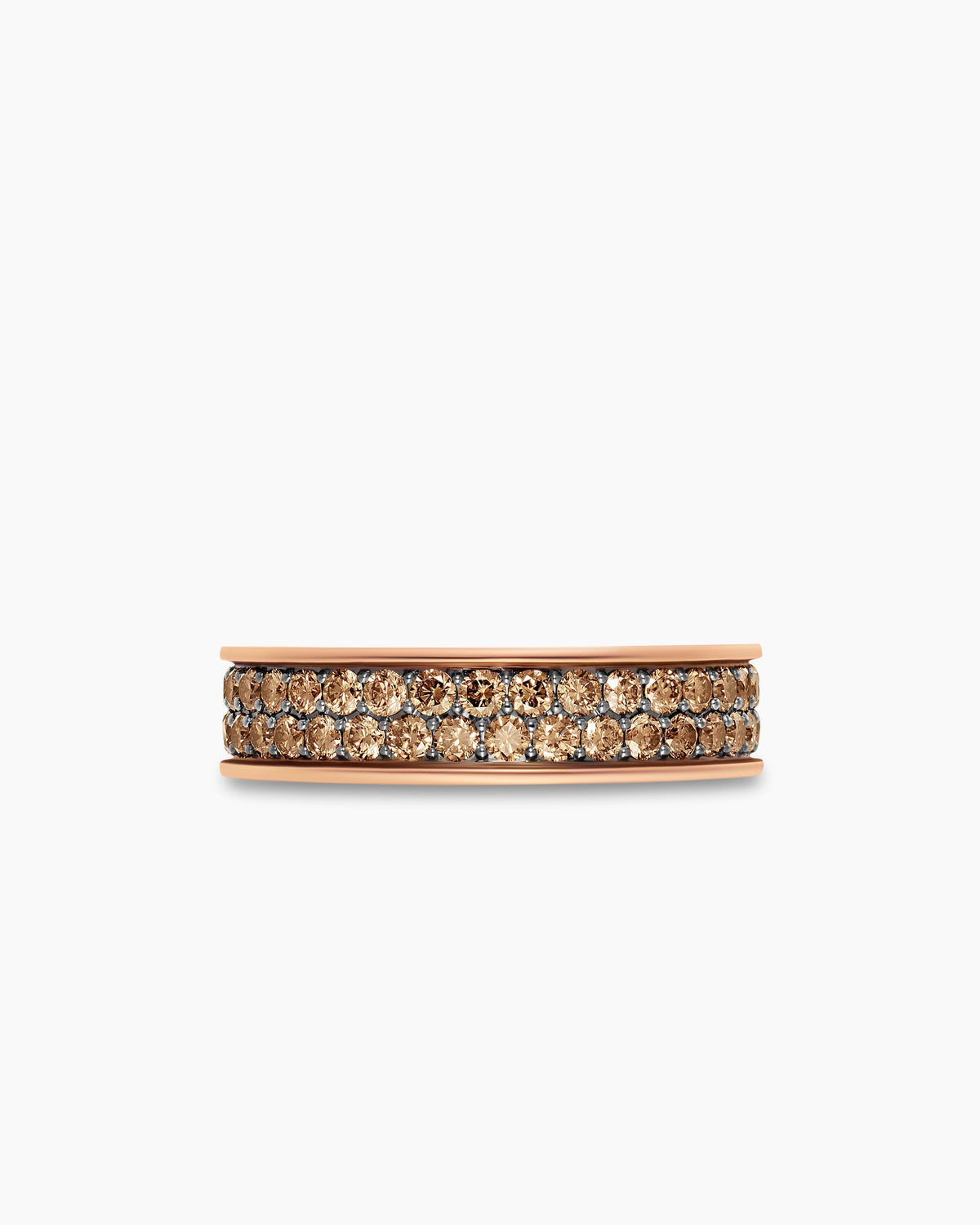 David Yurman Mens Streamline Band Ring in 18K Rose Gold, 6.2mm David Yurman Men’s|Wedding