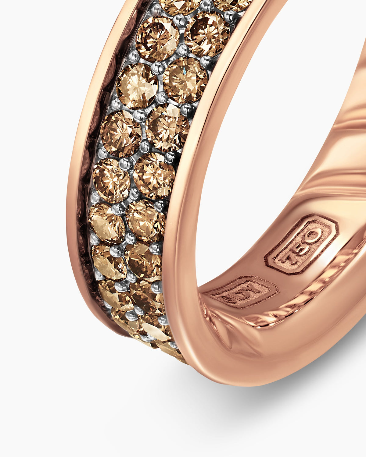 David Yurman Mens Streamline Band Ring in 18K Rose Gold, 6.2mm David Yurman Men’s|Wedding