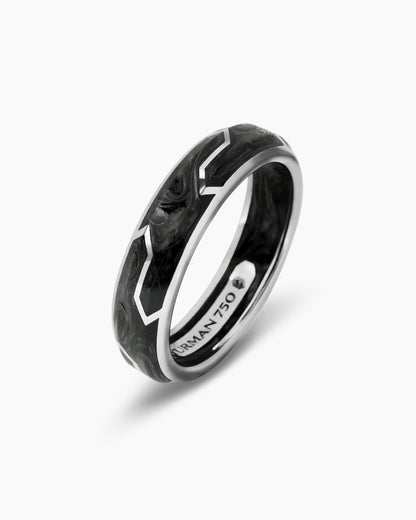 David Yurman Forged Carbon Band Ring David Yurman Men’s|Wedding