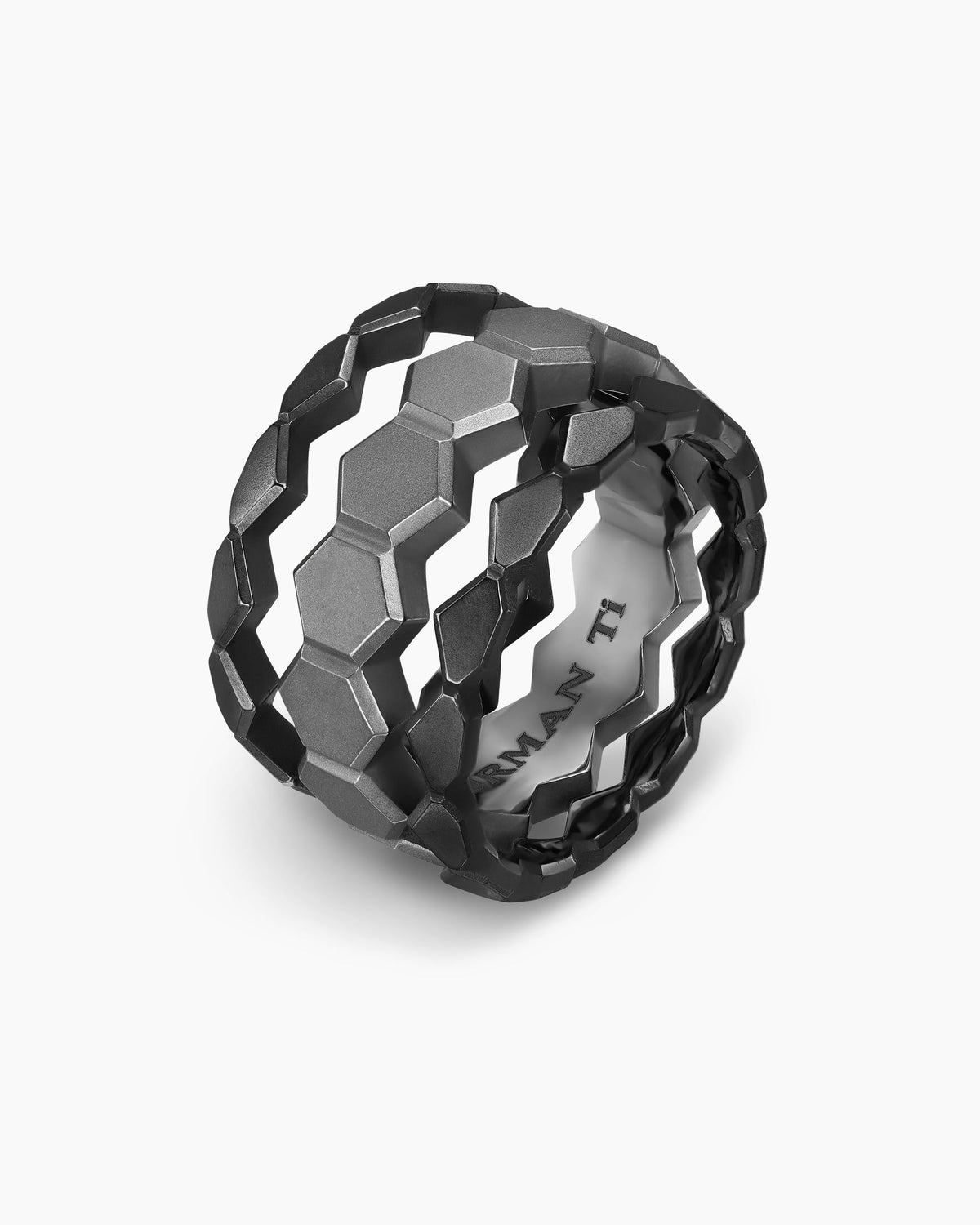 David Yurman Hex Stack Ring David Yurman Men’s