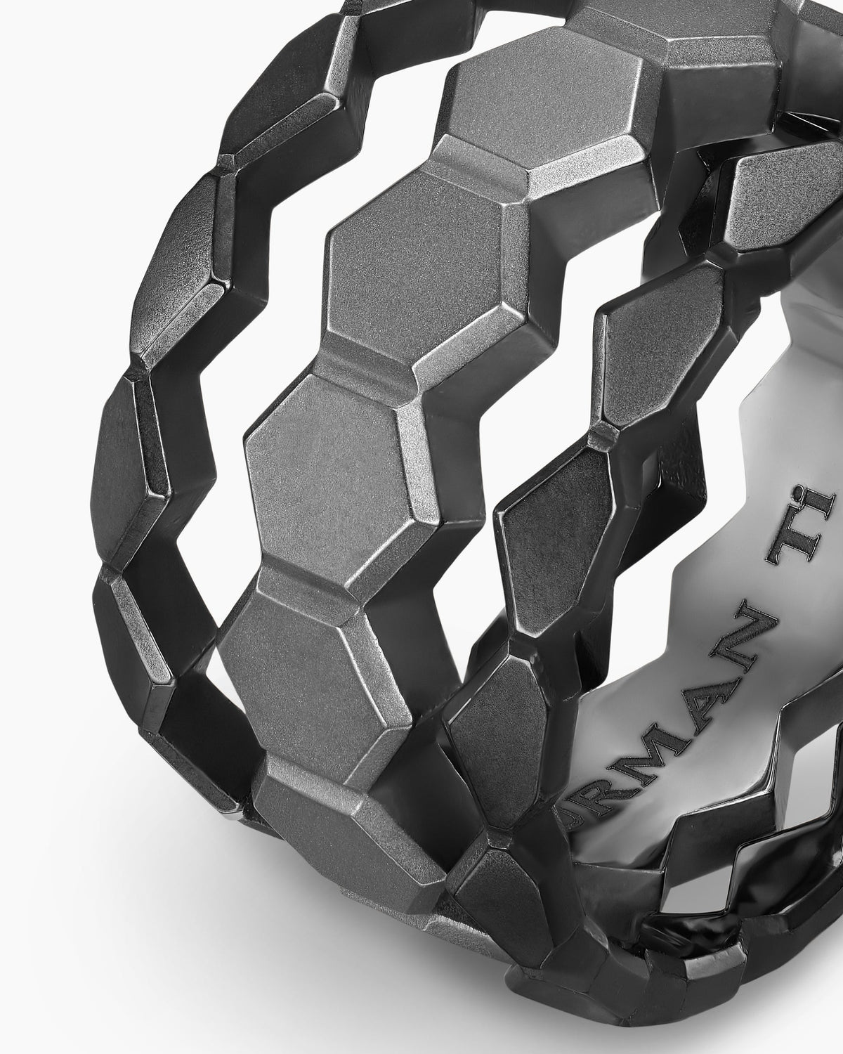 David Yurman Hex Stack Ring David Yurman Men’s
