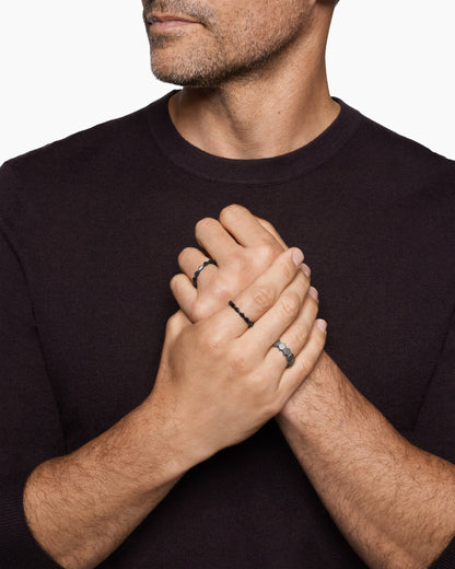 David Yurman Hex Stack Ring David Yurman Men’s