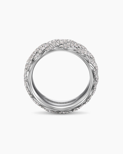 David Yurman Sculpted Cable Pavé Band Ring David Yurman Men’s|Wedding