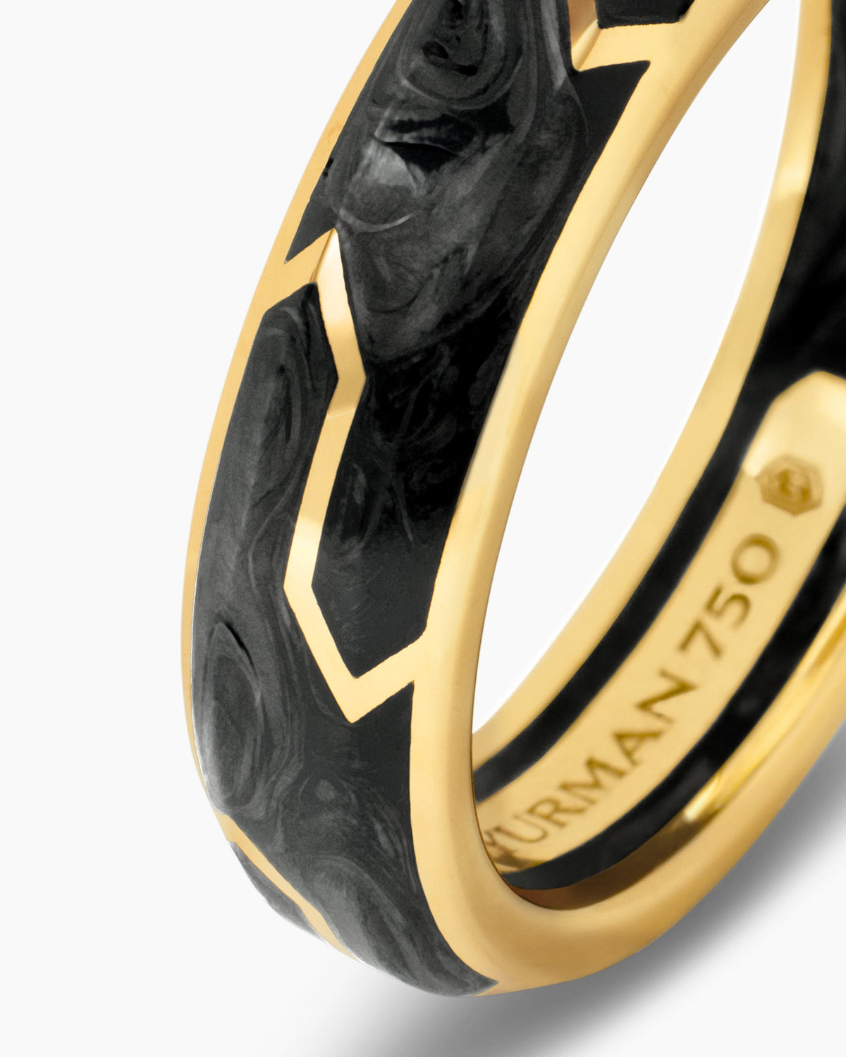 David Yurman Forged Carbon Band Ring David Yurman Men’s|Wedding