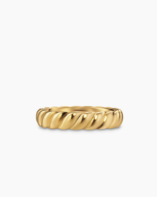 David Yurman Sculpted Cable Band Ring David Yurman Men’s