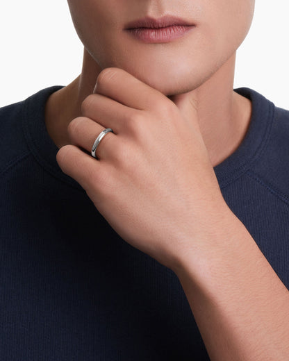 David Yurman DY Classic Band Ring David Yurman Men’s|Wedding