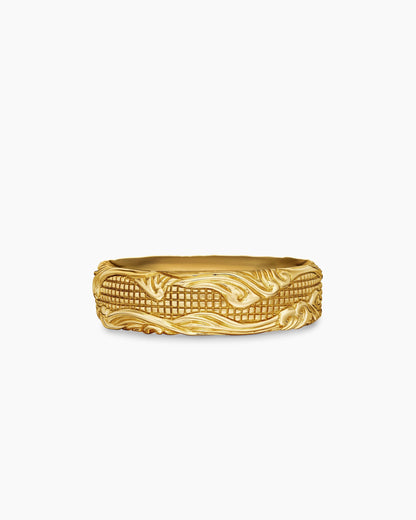 David Yurman Waves Band Ring David Yurman Men’s|Wedding