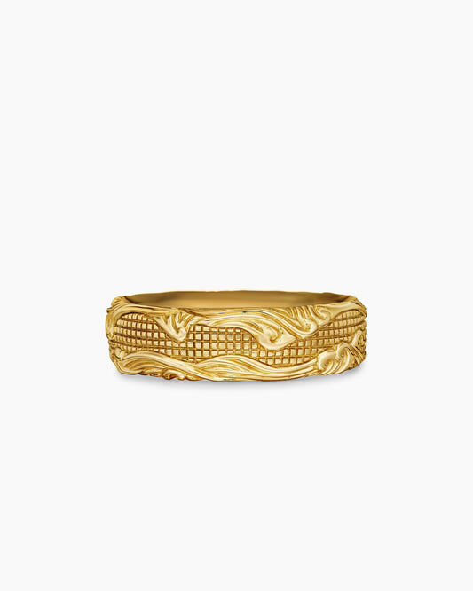 David Yurman Waves Band Ring David Yurman Men’s|Wedding
