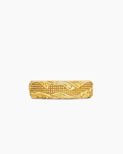David Yurman Waves Band Ring David Yurman Men’s|Wedding